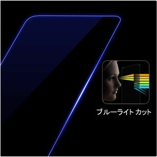 ブルーライトカット 強化ガラスフィルム iPad 9/8/7(10.2)(保護フィルム)