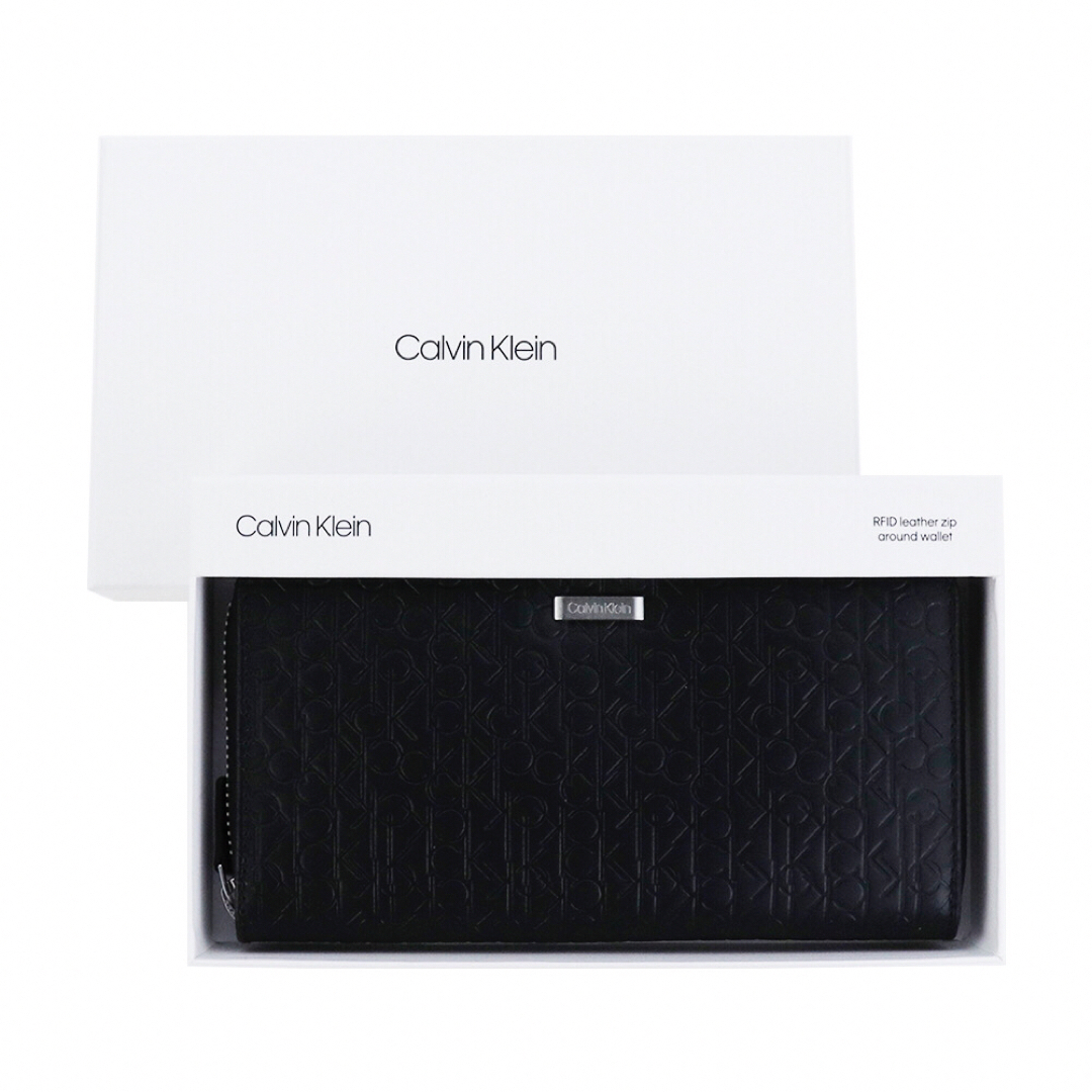 Calvin Klein - カルバンクライン ラウンドファスナー長財布 CK Calvin Klein - カルバンクライン ラウンドファスナー長財布 CK