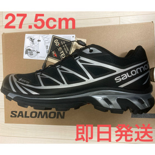 サロモン(SALOMON)のsalomon xt-6 gtx ブラックシルバー 27.5(スニーカー)