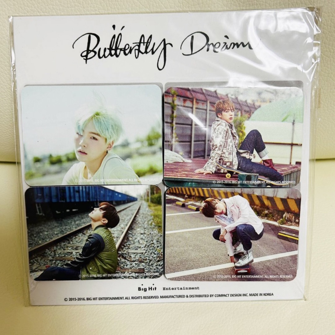 BTS butterfly dream マグネットセット バタフライドリーム エンタメ/ホビーのタレントグッズ(アイドルグッズ)の商品写真