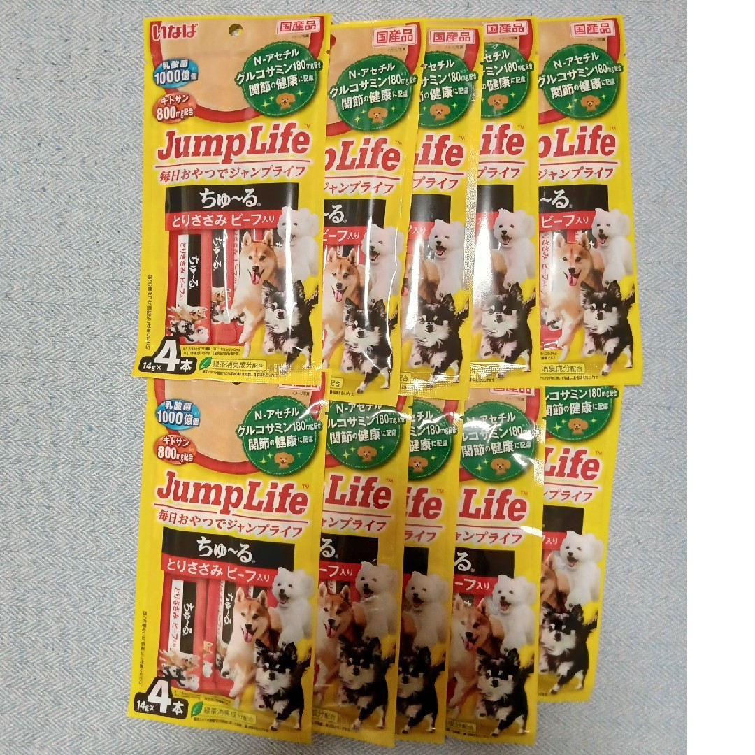 いなば Jump Life ちゅ～る とりささみ ビーフ入り その他のペット用品(犬)の商品写真