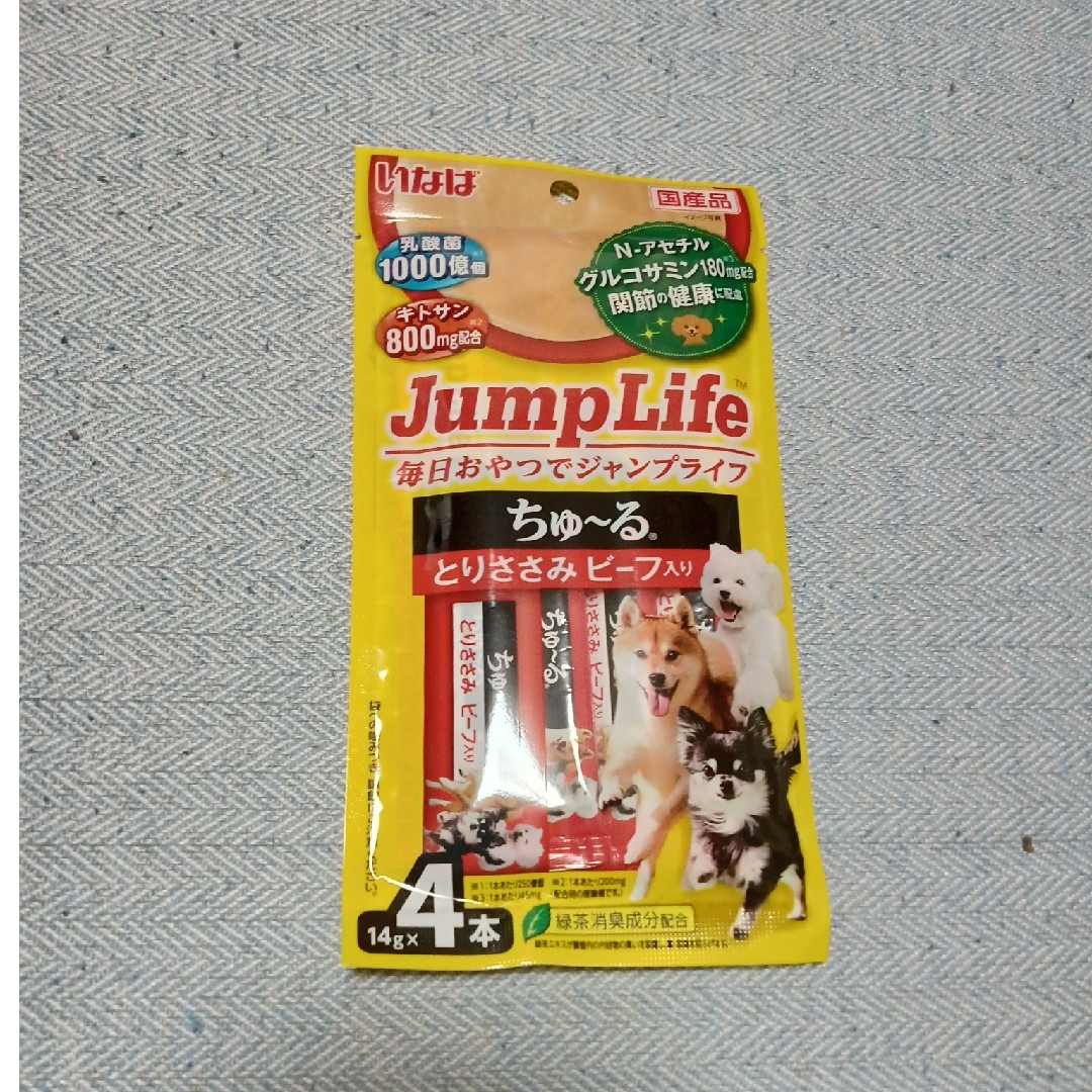 いなば Jump Life ちゅ～る とりささみ ビーフ入り その他のペット用品(犬)の商品写真