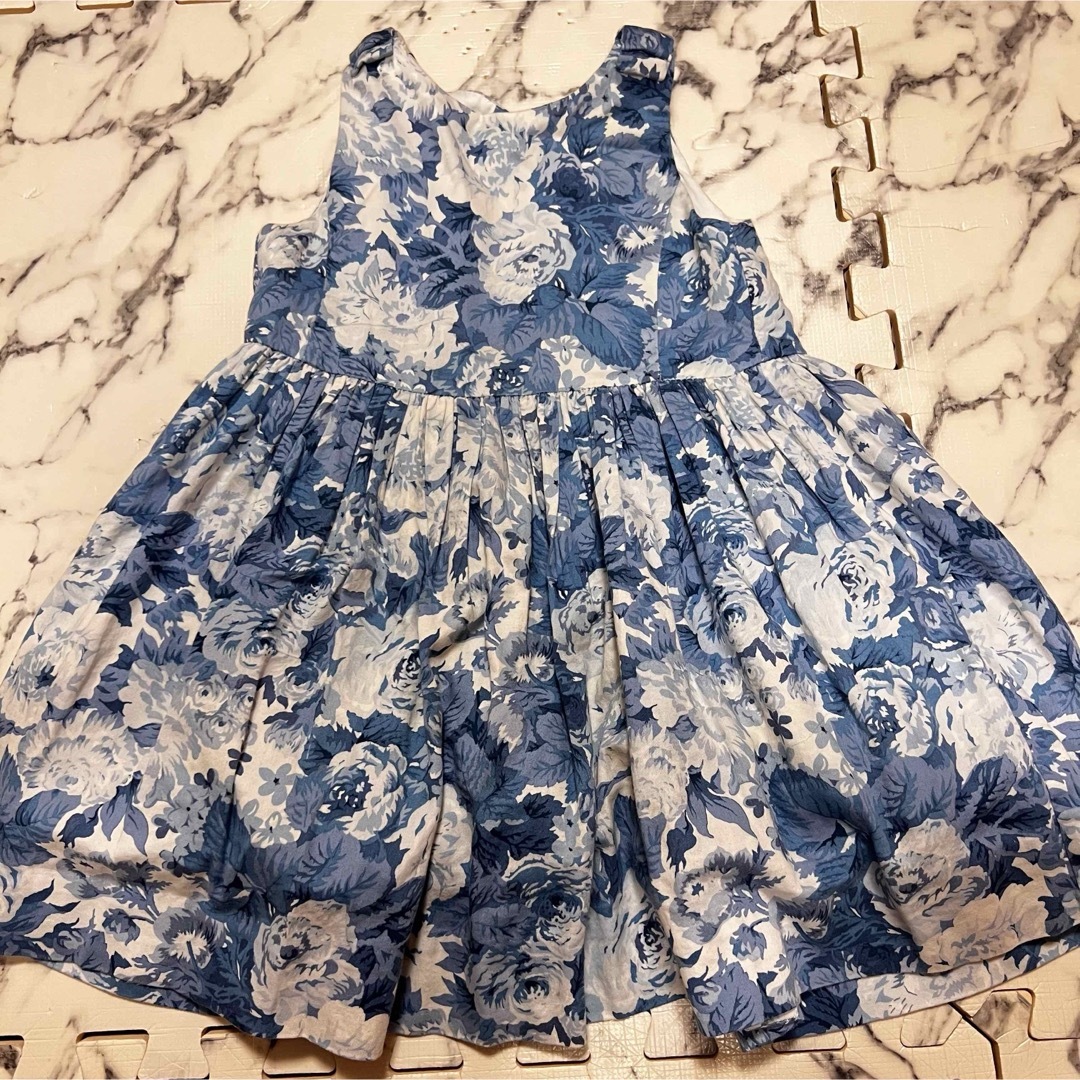 Ralph Lauren(ラルフローレン)のラルフローレン 花柄ワンピース　100サイズ　3T キッズ/ベビー/マタニティのキッズ服女の子用(90cm~)(ワンピース)の商品写真