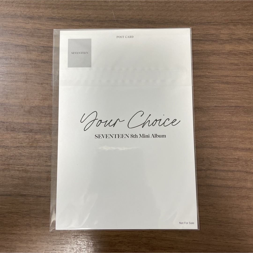SEVENTEEN - SEVENTEEN セブチ Your Choice 直筆 サイン ミンハオの SEVENTEEN - SEVENTEEN セブチ Your Choice 直筆 サイン ミンハオの