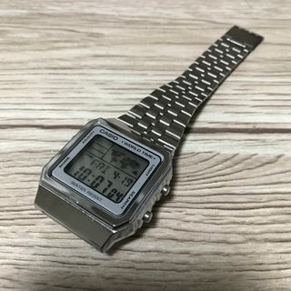 カシオ(CASIO)のカシオ　A500W  ワールドタイム(腕時計(デジタル))