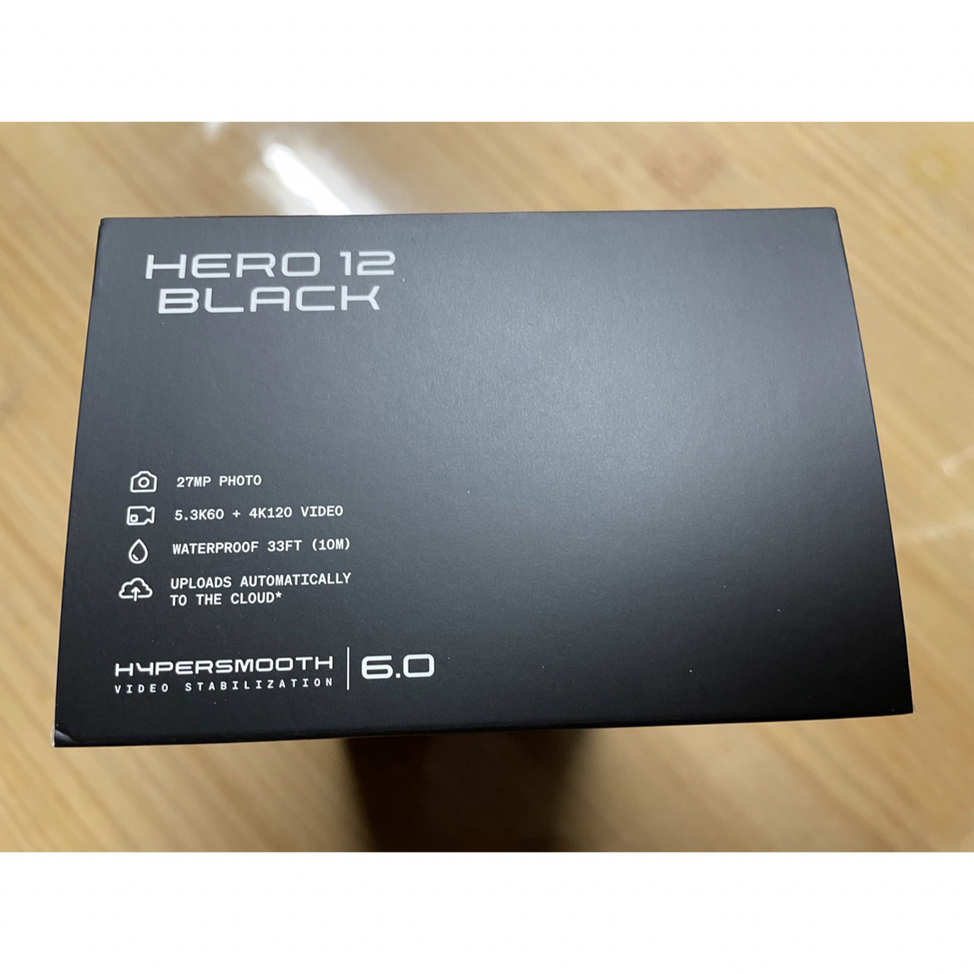 GoPro(ゴープロ)のGoPro HERO12 Black CHDHX-121-FW スマホ/家電/カメラのカメラ(コンパクトデジタルカメラ)の商品写真