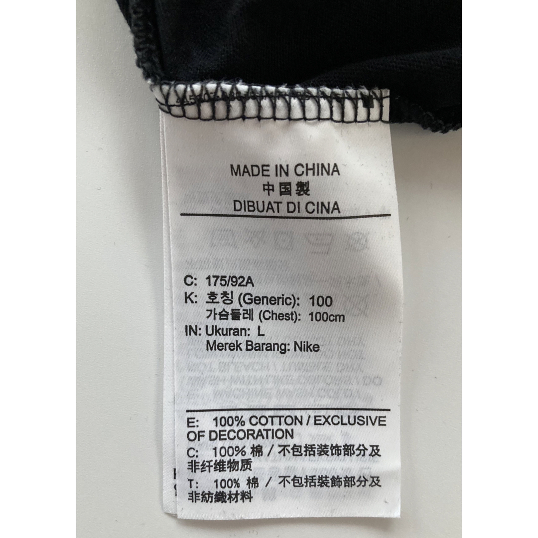 NIKE(ナイキ)のNIKE ロングスリーブTシャツ L ブラック メンズのトップス(Tシャツ/カットソー(七分/長袖))の商品写真
