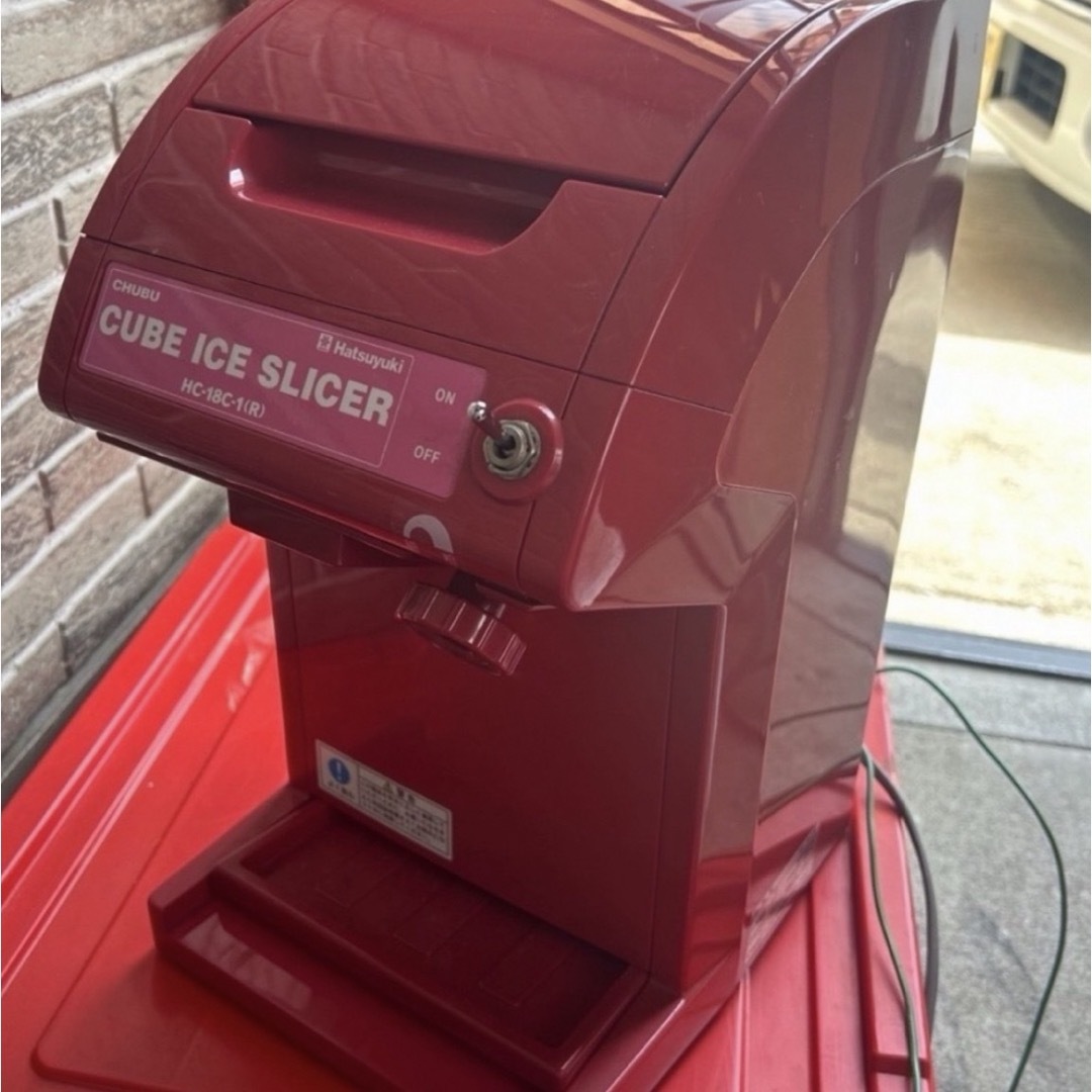 キューブアイススライサー 業務用かき氷機 調理家電 キューブアイススライサー 業務用かき氷機 調理家電