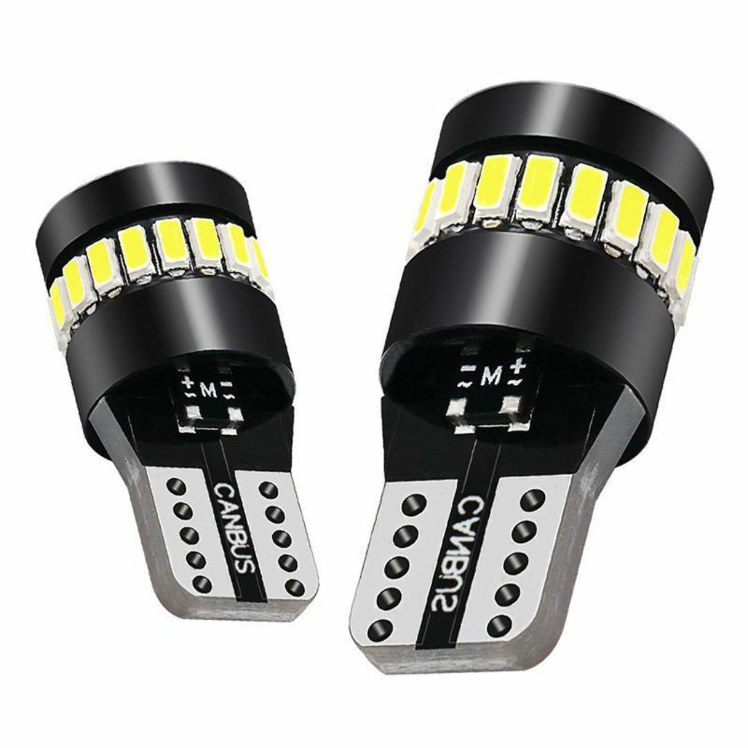 T10 LED 爆光 ポジション ルーム ナンバー 白 ホワイト 純白 T16 自動車/バイクの自動車(汎用パーツ)の商品写真