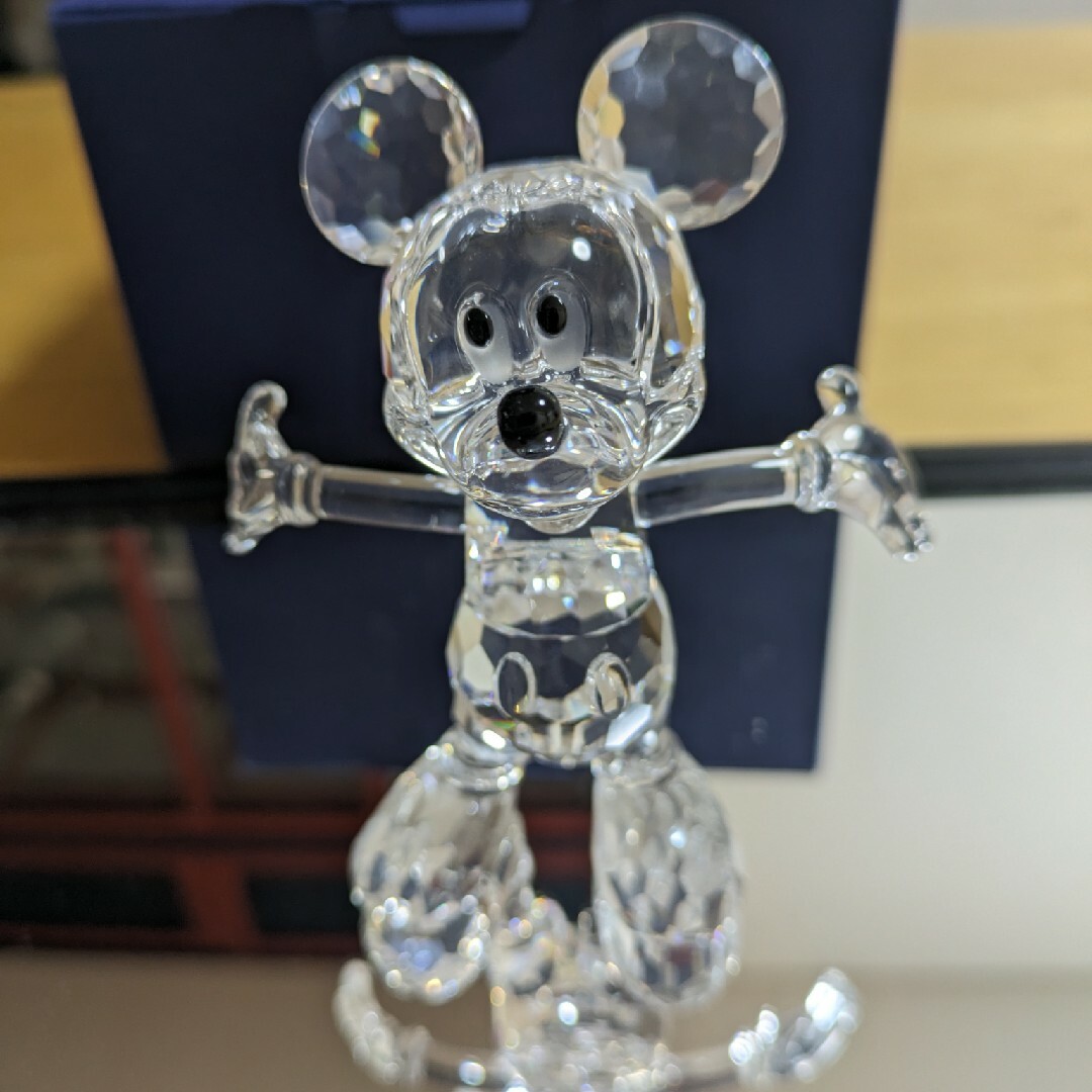 SWAROVSKI(スワロフスキー)のスワロフスキー　ミッキーマウス　置物　swarovski disney インテリア/住まい/日用品のインテリア小物(置物)の商品写真