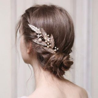 髪飾り　ヘッドドレス　結婚式　成人式　和装　卒業式　ヘアアクセサリー　パール　花(その他)