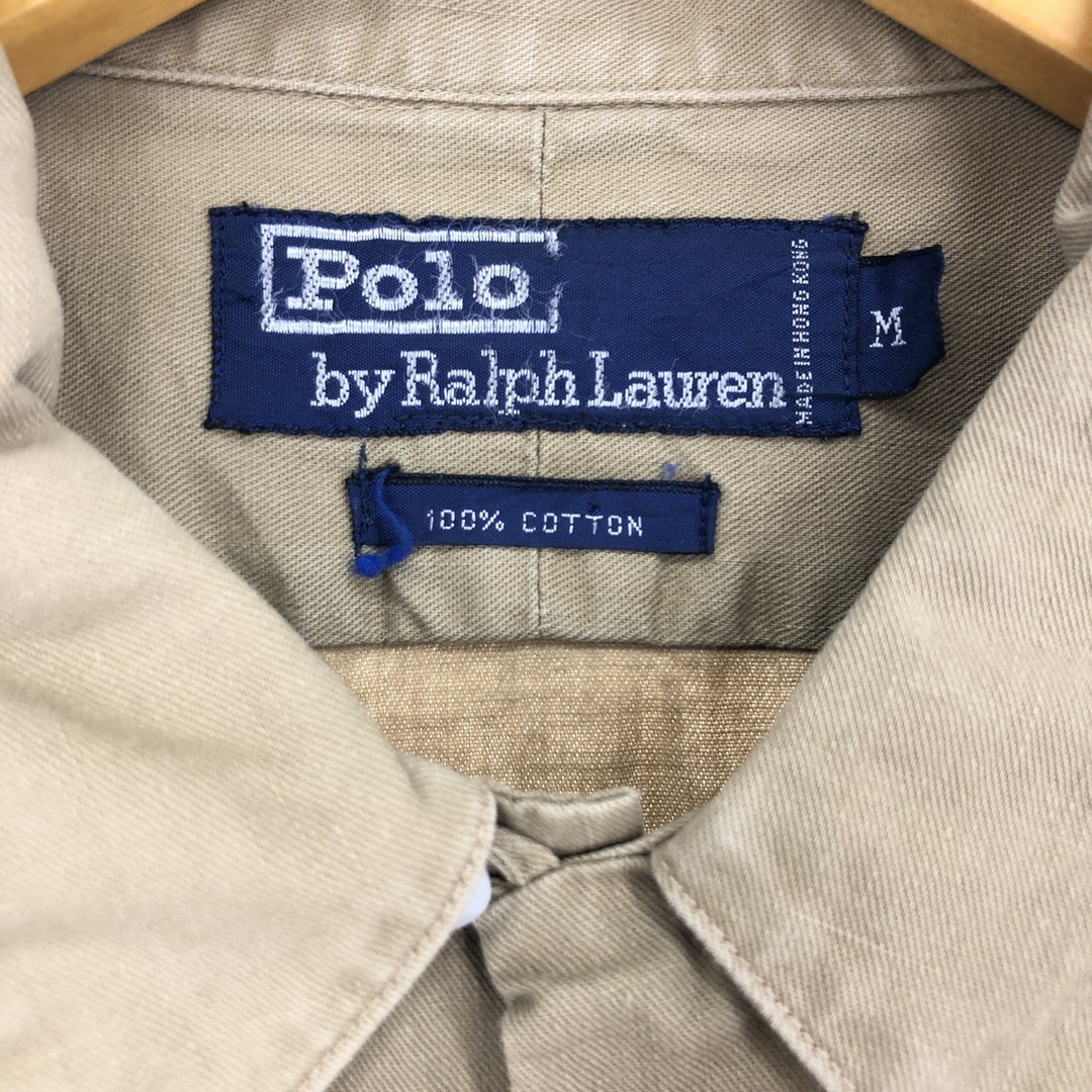 Ralph Lauren(ラルフローレン)の古着 ラルフローレン Ralph Lauren POLO by Ralph Lauren 半袖 コットンシャツ メンズM /eaa444766 メンズのトップス(シャツ)の商品写真