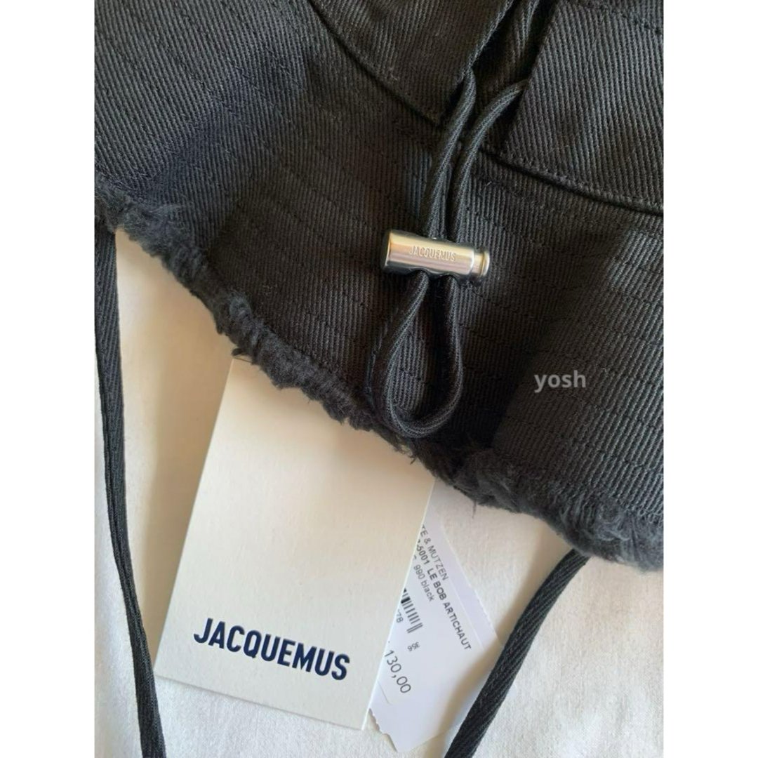 RESTIR(リステア)の☆新品・未使用☆ Jacquemus　バケットハット　ブラック　58 レディースの帽子(ハット)の商品写真