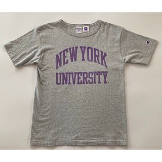 Champion - Champion米国製 T1011 半袖カレッジTシャツ M ヘザーグレー