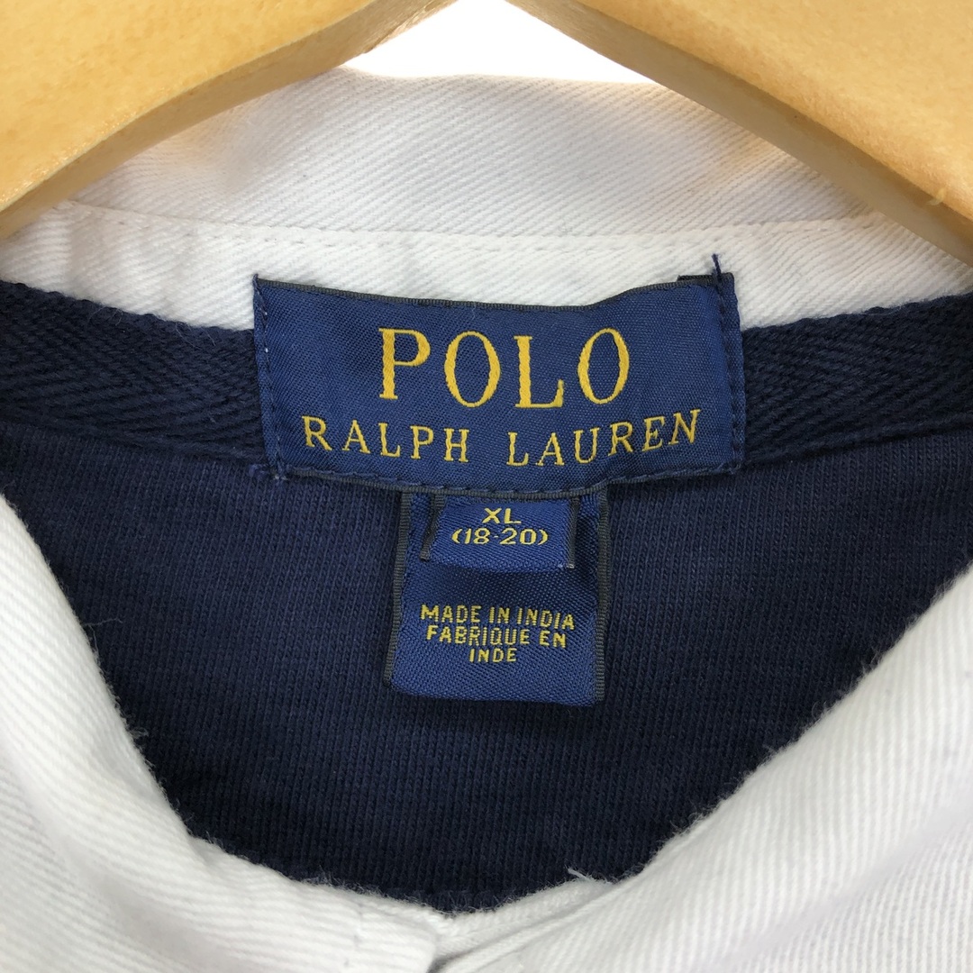 Ralph Lauren(ラルフローレン)の古着 ラルフローレン Ralph Lauren POLO RALPH LAUREN ビッグポニー 長袖 ラガーシャツ メンズXL /eaa430587 メンズのトップス(シャツ)の商品写真