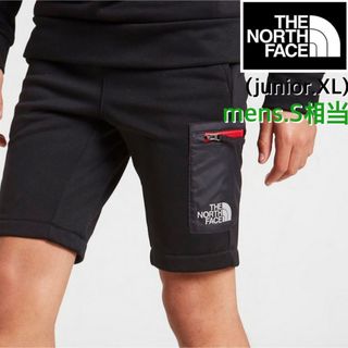 【海外限定】TNF ショートパンツ メンズ ジュニア　ブラック 170cm