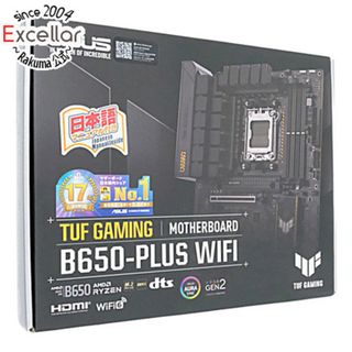 アンジェロガルバス(ANGELO GARBASUS)のASUS製　ATXマザーボード　TUF GAMING B650-PLUS WIFI　SocketAM5(PCパーツ)