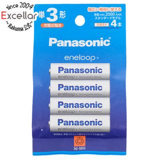 パナソニック(Panasonic)のPanasonic　eneloop 単3形 4本パック(スタンダードモデル) BK-3MCD/4H(バッテリー/充電器)