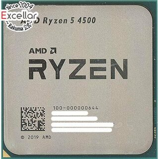 エーエムディー(AMD)のAMD　Ryzen 5 4500 100-100000644　3.6GHz Socket AM4(PCパーツ)