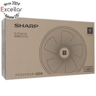 SHARP　プラズマクラスター扇風機 リビングファン　PJ-P3AS-W　ホワイト