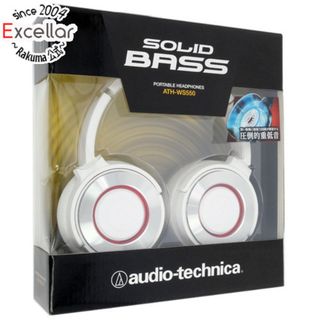 オーディオテクニカ(audio-technica)のaudio-technica　ポータブルヘッドホン SOLID BASS　ATH-WS550 WH　ホワイト(ヘッドフォン/イヤフォン)