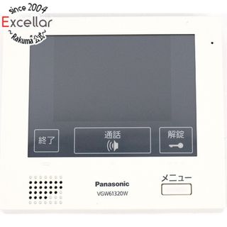 パナソニック(Panasonic)のPanasonic　マンションHA Dシリーズ用セキュリティインターホン1M型親機　VGW61320W(防犯カメラ)