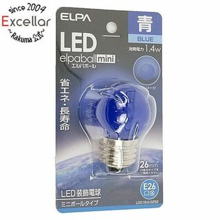 エルパ(ELPA)のELPA　LED電球 エルパボールmini LDG1B-G-G252　青色(天井照明)