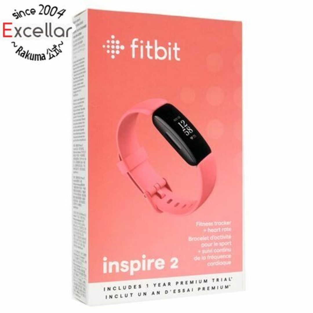 Fitbit　フィットネストラッカー Fitbit Inspire 2 FB418BKCR-FRCJK　デザートローズ　未使用 メンズの時計(腕時計(デジタル))の商品写真