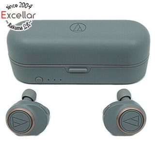 audio-technica - audio-technica　ワイヤレスヘッドホン Sound Reality　ATH-CKR7TW GY　グレー　修理品 元箱あり