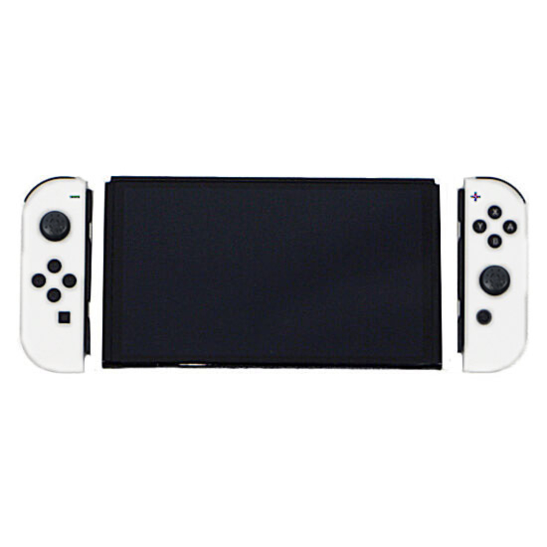 Nintendo Switch(ニンテンドースイッチ)の任天堂　Nintendo Switch 有機ELモデル　HEG-S-KAAAA　ホワイト　Joy-Conいたみ 元箱あり エンタメ/ホビーのゲームソフト/ゲーム機本体(家庭用ゲーム機本体)の商品写真