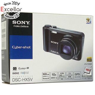 ソニー(SONY)のSONY製　Cyber-shot DSC-HX5V　ブラック　1060万画素 元箱あり(コンパクトデジタルカメラ)