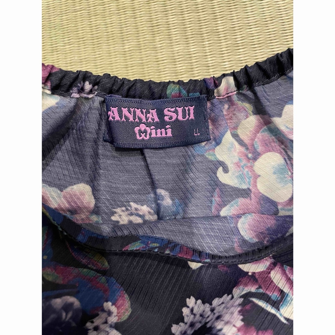 ANNA SUI mini(アナスイミニ)のANNA SUI mini  重ね着  トップス  タンクトップ  ブラウス キッズ/ベビー/マタニティのキッズ服女の子用(90cm~)(ブラウス)の商品写真