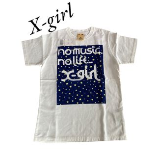 エックスガール(X-girl)の新品タグ付き★エックスガール X-girl Tシャツ ロゴ(Tシャツ(半袖/袖なし))