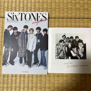 SixTONES カレンダー 付録 2021年.2022年 ミニマガジン