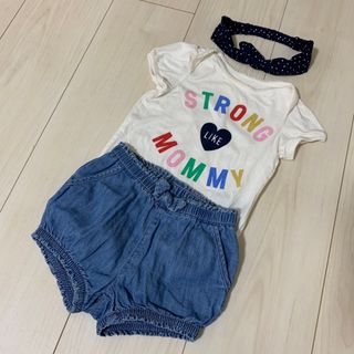 ベビーギャップ(babyGAP)のbabyGAP♡セットアップ♡6-12months(ロンパース)