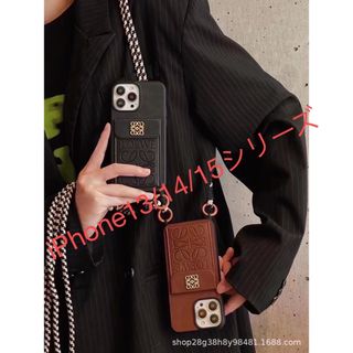 LOEWE - Loewe ロエベ スマホケース iPhone13/14/15 韓国 カバー