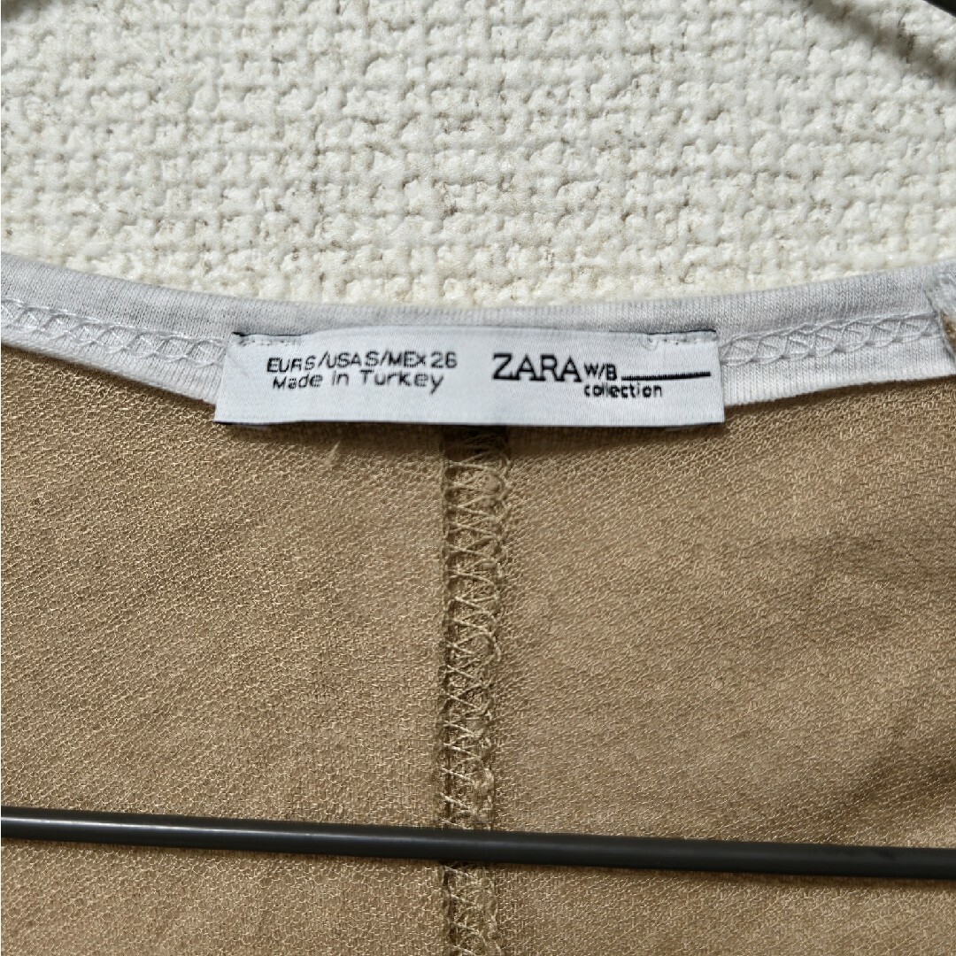 ZARA(ザラ)のZARA　ノースリーブ　トップス　Mサイズ相当　シースルー レディースのトップス(タンクトップ)の商品写真