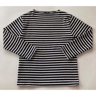 セントジェームス(SAINT JAMES)のSAINT JAMES “ウエッソン”  ボーダー 6 ブラック×ホワイト(Tシャツ/カットソー(七分/長袖))