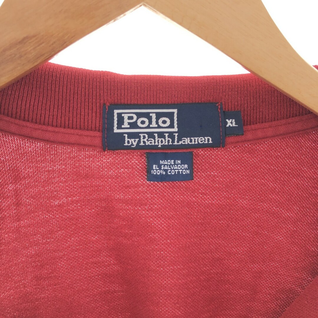 Ralph Lauren(ラルフローレン)の古着 ラルフローレン Ralph Lauren POLO by Ralph Lauren 半袖 ポロシャツ メンズXL /eaa381252 メンズのトップス(ポロシャツ)の商品写真