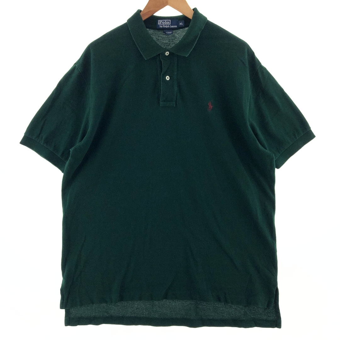 Ralph Lauren(ラルフローレン)の古着 ラルフローレン Ralph Lauren POLO by Ralph Lauren 半袖 ポロシャツ メンズXL /eaa381301 メンズのトップス(ポロシャツ)の商品写真