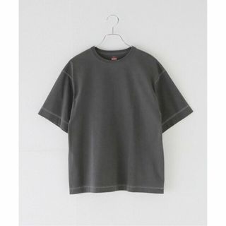 ベーセーストック(B.C STOCK)の【ブラック】Healthknit/ヘルスニット 別注 Crewneck S/S Pigment Tee(カットソー(長袖/七分))