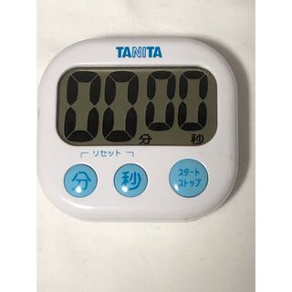 TANITA - タニタ　タイマー　キッチン　勉強　TD-384 WH でか見えタイマー　白