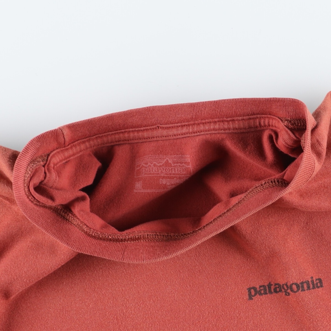 patagonia(パタゴニア)の古着 パタゴニア Patagonia バックプリント 半袖 ロゴTシャツ メンズM  /eaa431816 メンズのトップス(Tシャツ/カットソー(半袖/袖なし))の商品写真