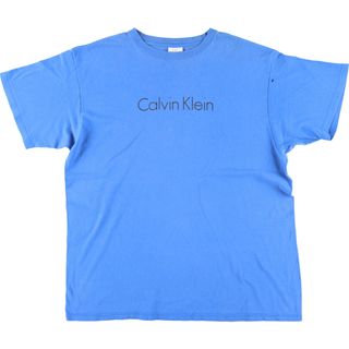 カルバンクライン(Calvin Klein)の古着 90年代 カルバンクライン Calvin klein 半袖 ロゴTシャツ USA製 メンズXL ヴィンテージ /eaa431820(Tシャツ/カットソー(半袖/袖なし))