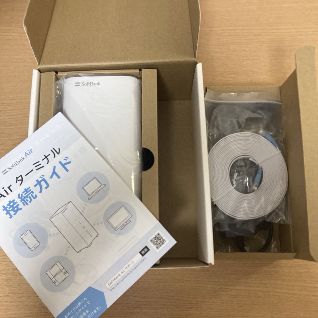 Softbank - ソフトバンクAir Wi-Fiルーター ターミナル4 箱付き Softbank - ソフトバンクAir Wi-Fiルーター ターミナル4 箱付き