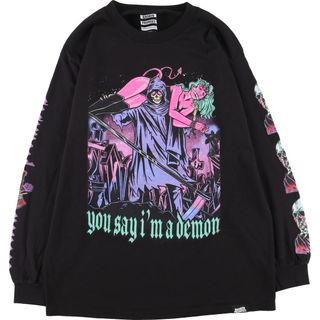 古着 BROKEN PROMISES ロングTシャツ ロンT メンズL /eaa432736(Tシャツ/カットソー(半袖/袖なし))