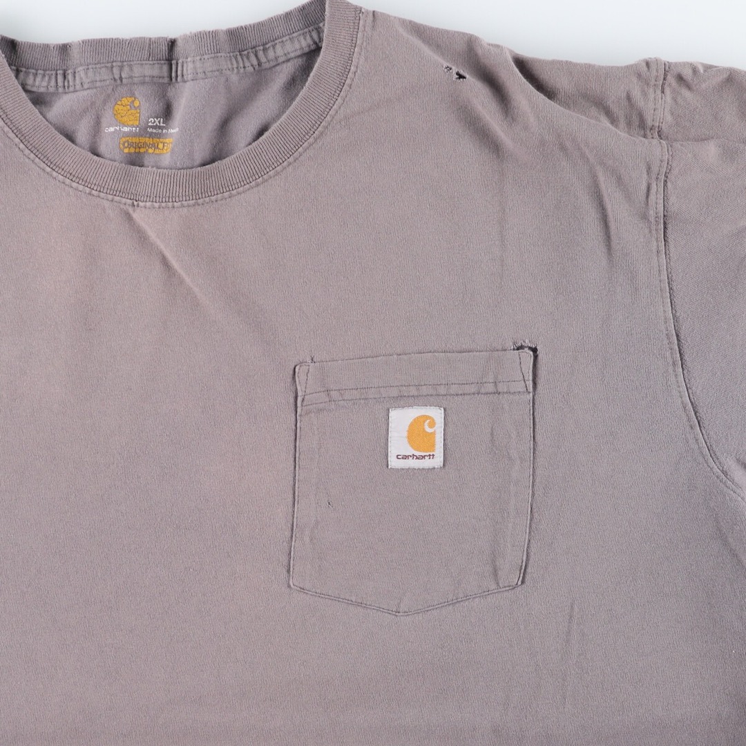 carhartt(カーハート)の古着 カーハート Carhartt ORIGINAL FIT ロングTシャツ ロンT メンズXXL /eaa432795 メンズのトップス(Tシャツ/カットソー(半袖/袖なし))の商品写真