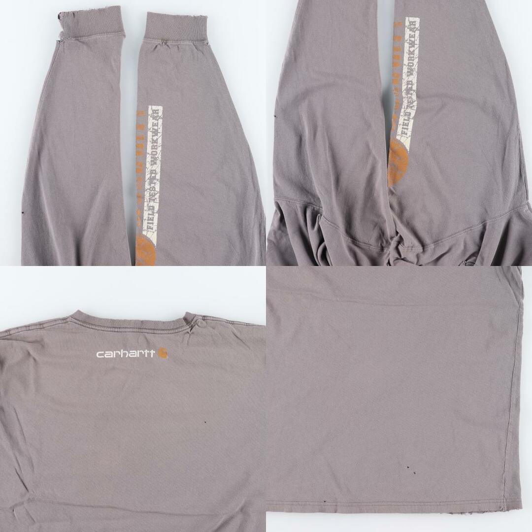 carhartt(カーハート)の古着 カーハート Carhartt ORIGINAL FIT ロングTシャツ ロンT メンズXXL /eaa432795 メンズのトップス(Tシャツ/カットソー(半袖/袖なし))の商品写真