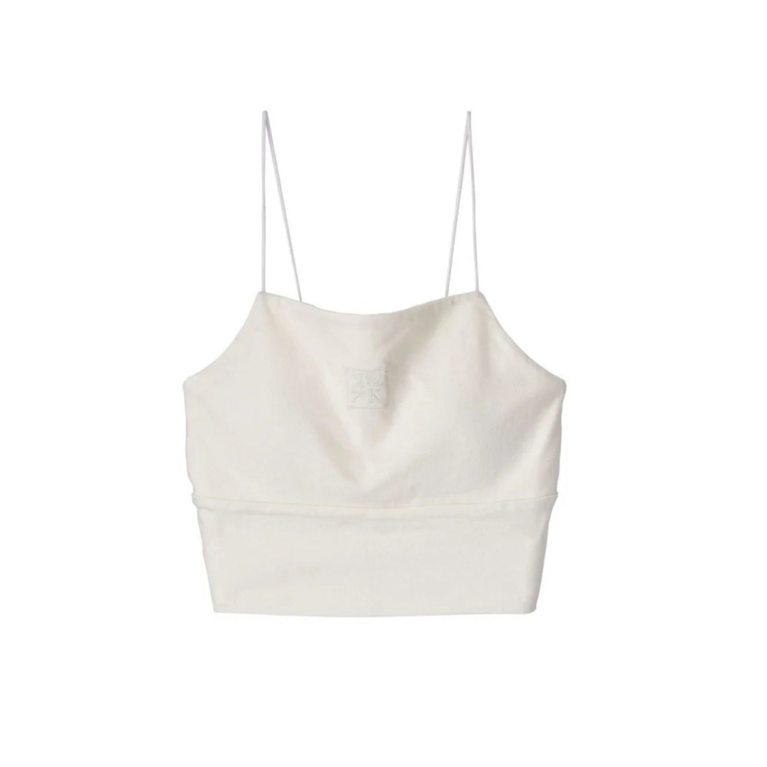 knuthmarf ブラトップ　logo bra top レディースのトップス(ベアトップ/チューブトップ)の商品写真