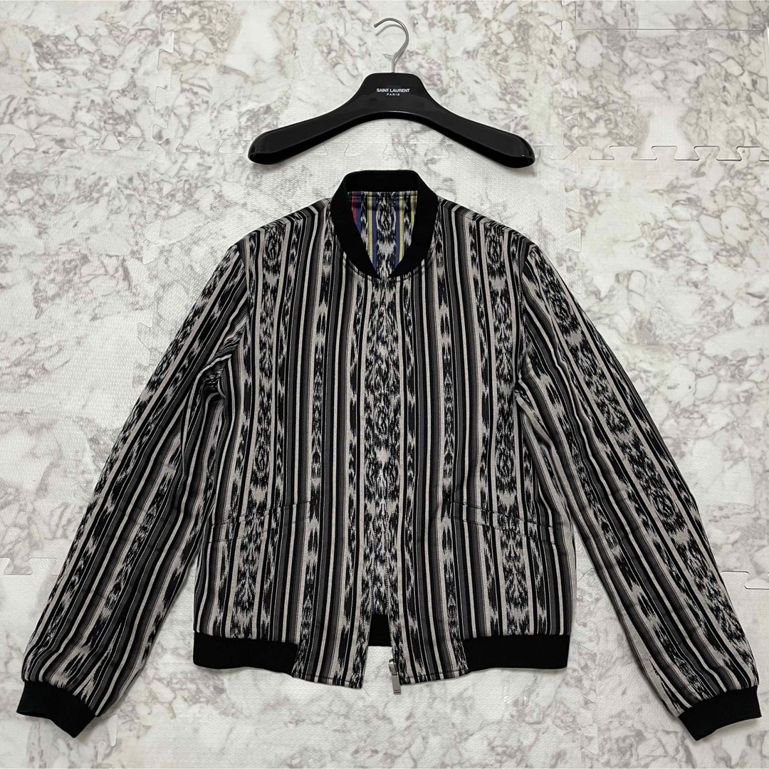 Saint Laurent(サンローラン)のSAINT LAURENT 48サイズ 18SS テディジャケット リバーシブル メンズのジャケット/アウター(ブルゾン)の商品写真